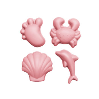 Scrunch Förmchen <br> Rosa
